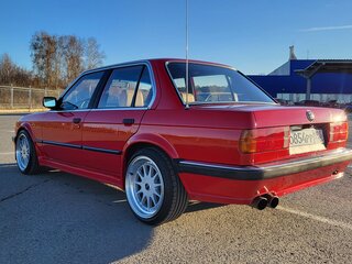 1988 BMW 3 серии 316 Ecotronic II (E30), красный, 2100000 рублей, вид 5