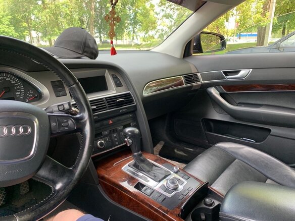2007 Audi A6 III (C6), чёрный, 1000000 рублей - вид 9