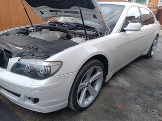 2002 BMW 7 серии Long 745Li IV (E65/E66), белый, 1390000 рублей, вид 4