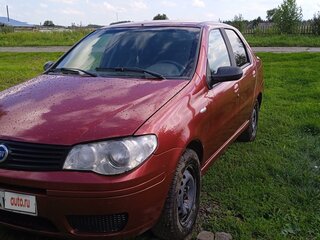 2007 Fiat Albea I Рестайлинг, красный, 370000 рублей, вид 2