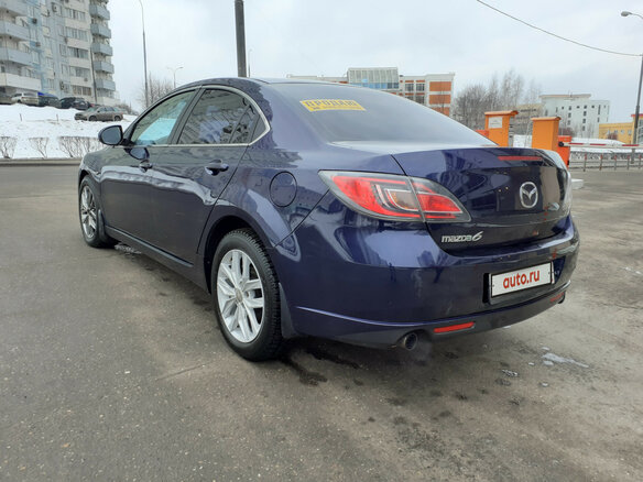 2008 Mazda 6 II (GH), синий - вид 4