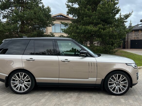2018 Land Rover Range Rover IV Рестайлинг, бежевый, 7200000 рублей - вид 13