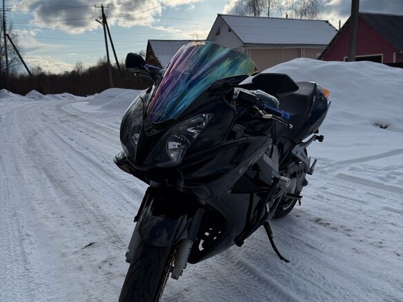 2003 Honda VFR 800, чёрный, 450000 рублей - вид 1
