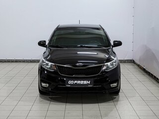 2016 Kia Rio III Рестайлинг, чёрный, 935000 рублей, вид 3