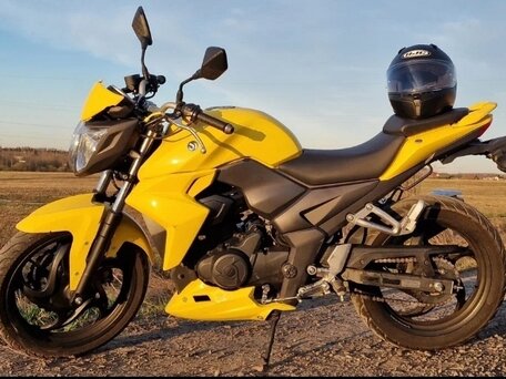 2012 Sym Wolf T2, жёлтый, 180000 рублей, вид 2