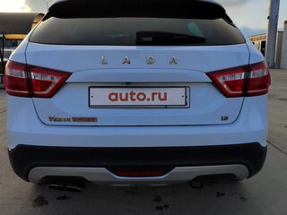 2019 Lada (ВАЗ) Vesta SW Cross I, белый, 1350000 рублей, вид 4