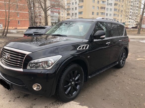 2014 Infiniti QX80 I, чёрный