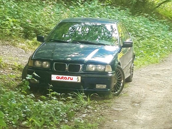 1997 BMW 3 серии 320i III (E36), синий, 500000 рублей - вид 2