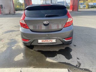2012 Hyundai Solaris I, чёрный, 510000 рублей, вид 3