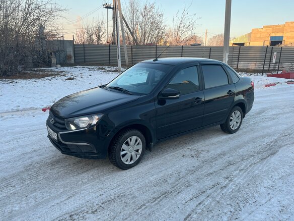 2023 Lada (ВАЗ) Granta I Рестайлинг, чёрный, 900000 рублей