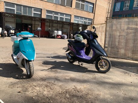 1998 Honda Dio, чёрный, 80000 рублей, вид 5