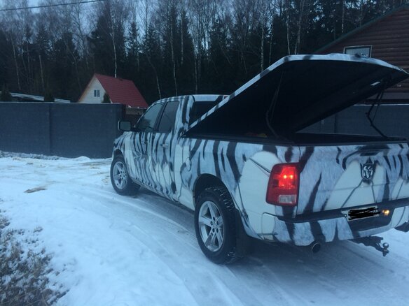 2011 Dodge RAM IV (DS/DJ), белый - вид 4