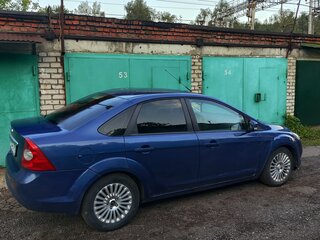 2008 Ford Focus II Рестайлинг, синий, 450000 рублей, вид 3
