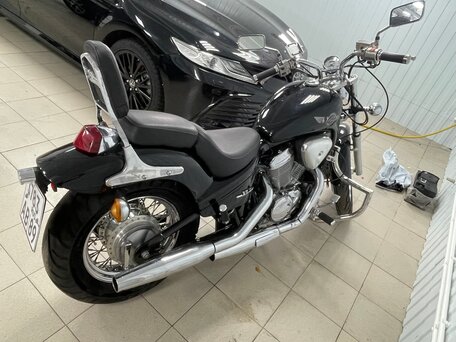 1994 Honda Steed 400, чёрный, 360000 рублей, вид 4