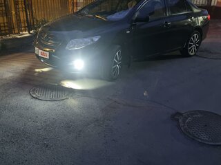 2008 Toyota Corolla AMT X (E140, E150), чёрный, 850000 рублей, вид 2