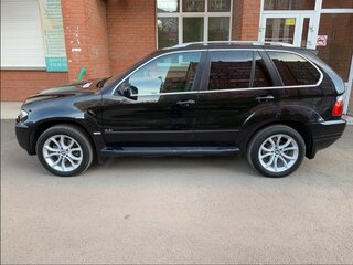 2005 BMW X5 4.4i I (E53) Рестайлинг, чёрный, 1450000 рублей, вид 3