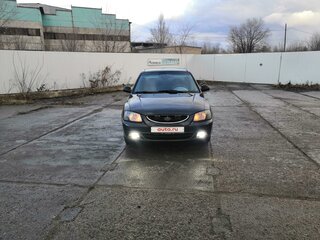 2008 Hyundai Accent ТагАЗ II, чёрный, 430000 рублей, вид 1
