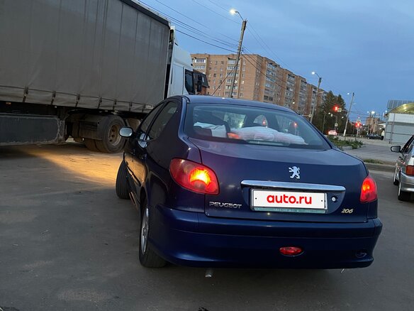 2008 Peugeot 206, синий, 225000 рублей - вид 7