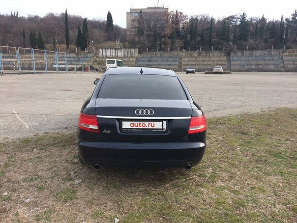 2007 Audi A6 III (C6), синий - вид 3