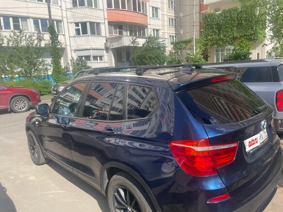 2014 BMW X3 20d xDrive II (F25), синий, 2000000 рублей - вид 2