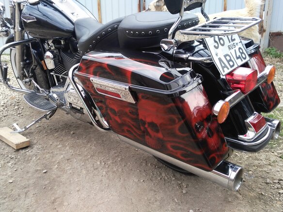 2005 Harley-Davidson Road King, чёрный - вид 7