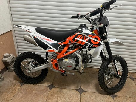 2024 Kayo Basic TT140EM, оранжевый, 109950 рублей, вид 3