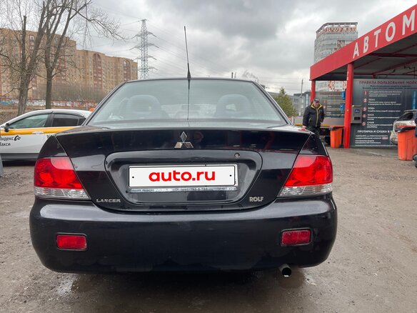 2006 Mitsubishi Lancer IX Рестайлинг, чёрный, 400000 рублей - вид 2