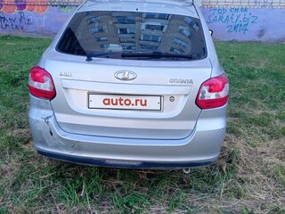 2015 Lada (ВАЗ) Granta I, серебристый, 650000 рублей, вид 4
