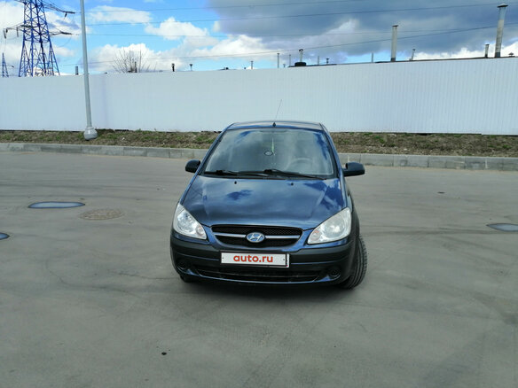 2007 Hyundai Getz I Рестайлинг, серый - вид 3