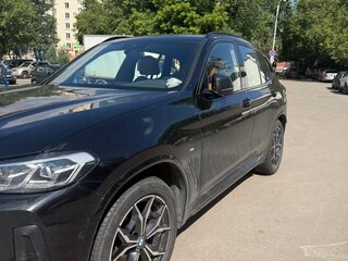 2021 BMW X3 25i xDrive III (G01) Рестайлинг, чёрный, 4700000 рублей, вид 2