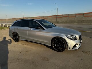 2019 Mercedes-Benz C-Класс AMG 43 AMG IV (W205) Рестайлинг, серебристый, 6700000 рублей, вид 4