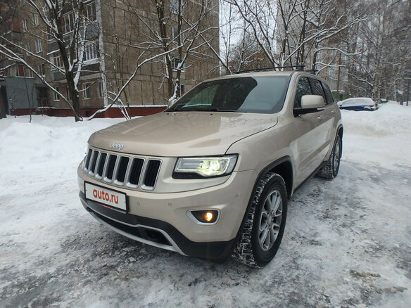 2013 Jeep Grand Cherokee IV (WK2) Рестайлинг, бежевый - вид 8