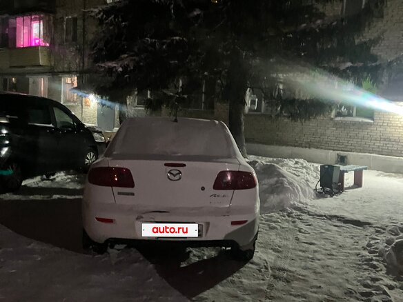 2003 Mazda Axela I, белый, 450000 рублей - вид 4