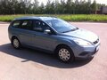 2009 Ford Focus II Рестайлинг, голубой - вид 3