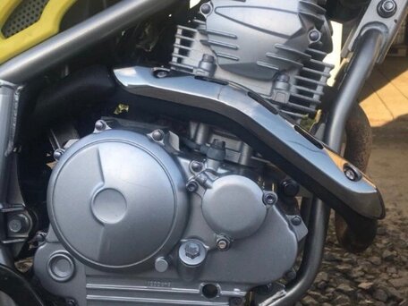 2004 Yamaha XG250 Tricker, жёлтый, 280000 рублей, вид 4