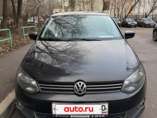 2012 Volkswagen Polo V, чёрный, 650000 рублей, вид 1