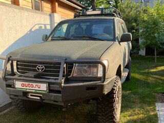 1998 Toyota Land Cruiser 105 100 Series, серый, 4000000 рублей, вид 2