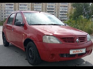2009 Renault Logan I, красный, 219000 рублей, вид 5