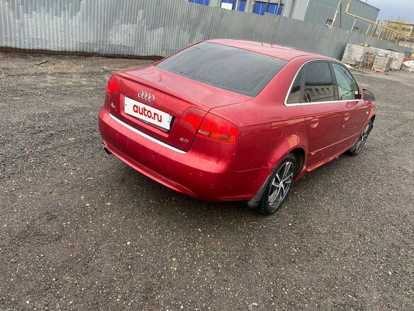 2006 Audi A4 III (B7), пурпурный, 560000 рублей - вид 12