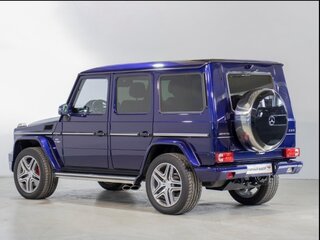 2016 Mercedes-Benz G-Класс AMG 63 AMG I (W463) Рестайлинг 3, синий, 8150000 рублей, вид 2