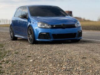 2012 Volkswagen Golf R VI, синий, 1570000 рублей, вид 3