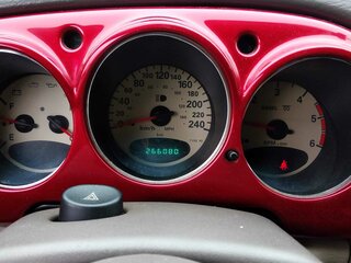 2003 Chrysler PT Cruiser, пурпурный, 300000 рублей, вид 4