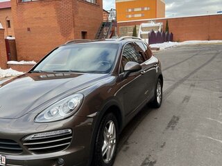 2011 Porsche Cayenne Diesel II (958), коричневый, 2850000 рублей, вид 5