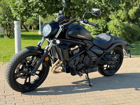 2021 Kawasaki EN650 Vulcan S, чёрный, 1040000 рублей, вид 3