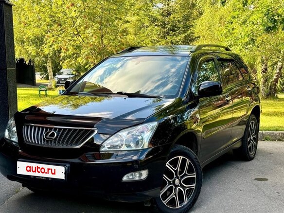 2008 Lexus RX 350 II Рестайлинг, чёрный, 1800000 рублей