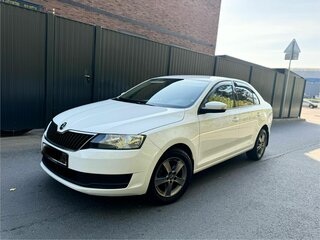 2017 Skoda Rapid I Рестайлинг, белый, 1270000 рублей, вид 1