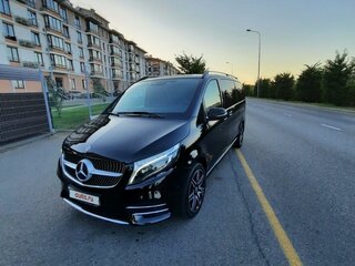 2019 Mercedes-Benz V-Класс Long 220 d длинный III (W447) Рестайлинг, чёрный, 6000000 рублей, вид 1