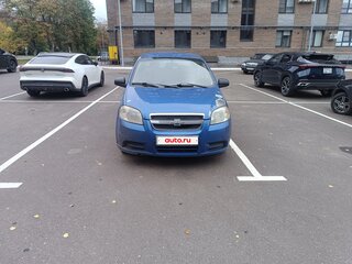 2009 Chevrolet Aveo I Рестайлинг, синий, 185000 рублей, вид 2