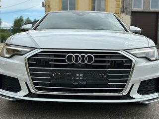 2019 Audi A6 40 TDI V (C8), белый, 4500000 рублей, вид 3