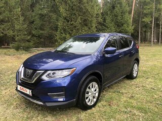 2017 Nissan Rogue II Рестайлинг, синий, 1699000 рублей, вид 3